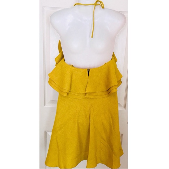 BADGLE MISCHKA WOMEN’S KIERAN RUFFLE DRESS - Picture 5 of 8